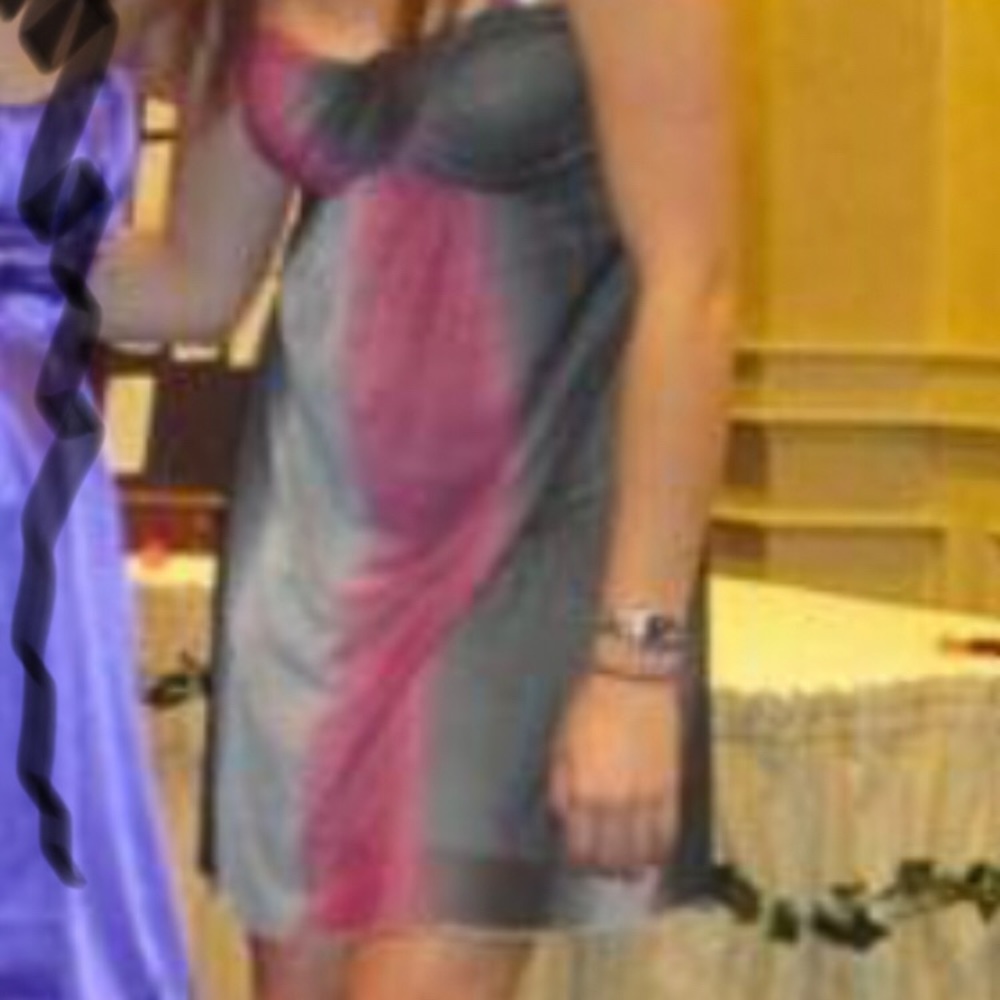 Multi coloured dress / prom wedding grad
